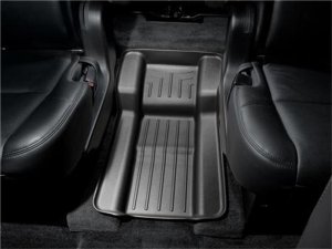 Chevrolet Tahoe FloorLiner - Rear - WeatherTech - DigitalFit - Black - `07-`13
