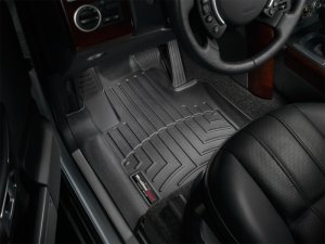 Land Rover Range Rover Floor Liners - Front - WeatherTech - FloorLiner DigitalFit - Black - `03-`09 Land Rover Range Rover Floor Liners - Front - WeatherTech - FloorLiner DigitalFit - Black - `03-`09