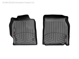 Toyota Camry FloorLiner - Front - WeatherTech - DigitalFit - Black - `07-`11