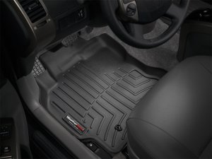 Toyota Prius Floor Liner - Front - WeatherTech - DigitalFit - Black - `04-`09