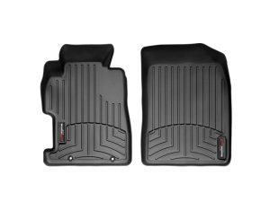 Honda Civic FloorLiner - Front - WeatherTech - DigitalFit - Black - `06-`11