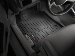 Honda Civic FloorLiner - Front - WeatherTech - DigitalFit - Black - `06-`11