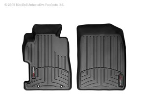 Honda Civic FloorLiner - Front - WeatherTech - DigitalFit - Black - `06-`11