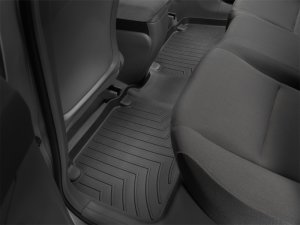 Honda Civic Sedan FloorLiner - Rear - WeatherTech - DigitalFit - Black - `06-`11
