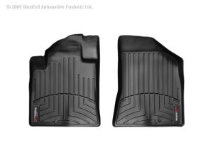 Hyundai Santa Fe Floor Liner - Front - WeatherTech - DigitalFit - Black - `07-`09
