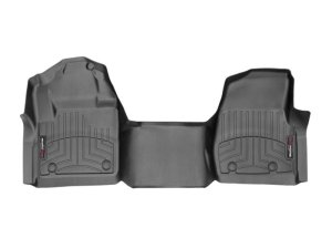 Ford F-550 FloorLiner - Front - WeatherTech - DigitalFit - Black - 2017 Ford F-550 FloorLiner - Front - WeatherTech - DigitalFit - Black - 2017