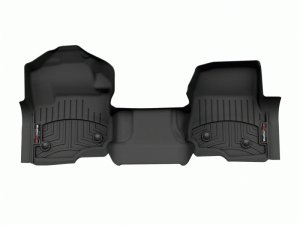 Ford F-450 FloorLiner - Front - WeatherTech - DigitalFit - Black - `23-`24