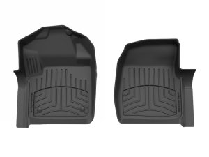 Ford F450 FloorLiner - Front - WeatherTech - HP - Black - `17-`19
