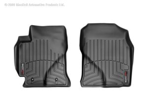 Toyota Corolla FloorLiner - Front - WeatherTech - DigitalFit - Black - `03-`08