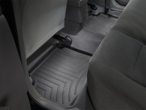 Toyota Corolla FloorLiner - Rear - WeatherTech - DigitalFit - Black - `03-`08