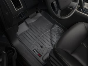 Ford Edge FloorLiner - Front - WeatherTech - DigitalFit - Black - `07-`12