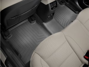 Kia Cadenza FloorLiner - Rear - WeatherTech - DigitalFit - Black - `17-`27