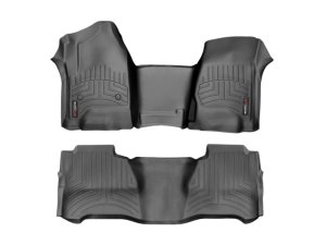 Hyundai Ioniq FloorLiner - Front + Rear - WeatherTech - DigitalFit - Black - `17-`27