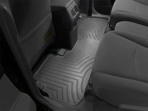 Toyota Highlander FloorLiner - Rear - WeatherTech - DigitalFit - Black - `08-`13
