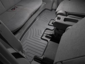 Toyota Highlander FloorLiner - Rear - WeatherTech - DigitalFit - Black - `08-`13