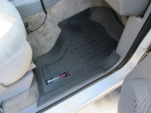 Chevrolet S10 FloorLiner - Front - WeatherTech - DigitalFit - Black - `94-`04