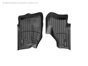 Chevrolet S10 FloorLiner - Front - WeatherTech - DigitalFit - Black - `94-`04