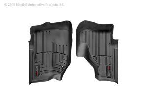 Chevrolet S10 FloorLiner - Front - WeatherTech - DigitalFit - Black - `94-`04