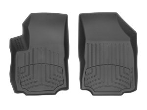 Chevrolet Equinox Floor Mat Set - Front - WeatherTech - FloorLiner HP - Black - `18-`24