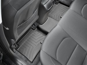 Hyundai Elantra GT FloorLiner - Rear - WeatherTech - DigitalFit - Black - `18-`27