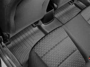 Kia Rio Rear FloorLiner - WeatherTech - DigitalFit - Black - `18-`27