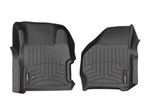 Ford F250 FloorLiner - Front - WeatherTech - DigitalFit - Black - `99-`07