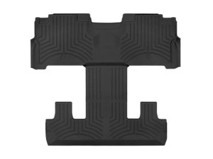 Lincoln Navigator Floor Mats - Rear - WeatherTech - FloorLiner HP - Black - `18-`20