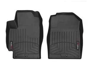 Hyundai Accent FloorLiner - Front - WeatherTech - DigitalFit - Black - `18-`27