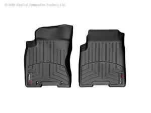 Nissan Rogue FloorLiner - Front - WeatherTech - DigitalFit - Black - `08-`13