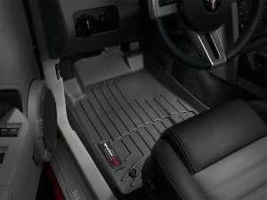 Ford Mustang FloorLiner - Front - WeatherTech - DigitalFit - Black - `05-`09