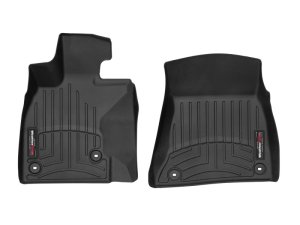 Lexus LS FloorLiner - Front - WeatherTech - FloorLiner DigitalFit - Black - `18-`27
