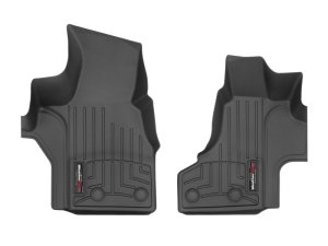 Ford Econoline E-Series FloorLiner - Front - WeatherTech - FloorLiner DigitalFit - Black - `03-`21