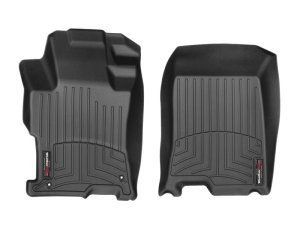Honda Accord FloorLiner - Front - WeatherTech - DigitalFit - Black - `08-`12