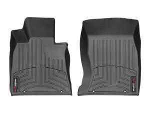 Kia K900 Floor Mats - Front - WeatherTech - FloorLiner DigitalFit - Black - `19-`27