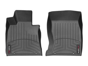 Kia K900 Floor Mats - Front - WeatherTech - FloorLiner DigitalFit - Black - `19-`27
