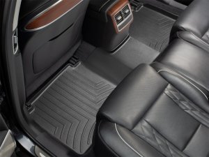 Kia K900 FloorLiner - Rear - WeatherTech - DigitalFit - Black - `19-`27