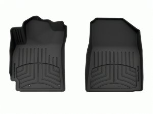 Kia Forte Floor Mats - Front - WeatherTech - FloorLiner HP - Black - `19-`24
