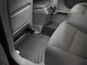 Acura TL FloorLiner - Rear - WeatherTech - DigitalFit - Black - `04-`08 Acura TL FloorLiner - Rear - WeatherTech - DigitalFit - Black - `04-`08