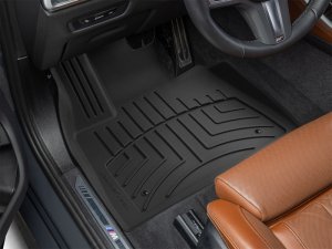 BMW X5 M Floor Mat Set - Front - WeatherTech - FloorLiner HP - Black - `20-`24
