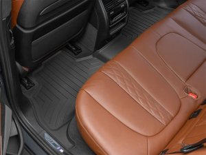 BMW X5 Floor Mat Set - Rear - WeatherTech - FloorLiner HP - Black - `19-`24