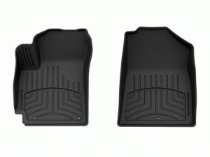 Kia Soul Floor Mat Set - Front - WeatherTech - FloorLiner HP - Black - `20-`24