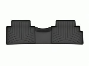 Kia Soul Floor Mats - Rubber - Rear - WeatherTech - FloorLiner HP - Black - `20-`24
