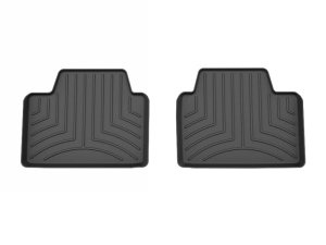 BMW 330i Floor Mat - Rear - WeatherTech - FloorLiner HP - Black - `19-`25