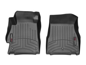 Nissan Versa FloorLiner - Front - WeatherTech - DigitalFit - Black - `20-`23