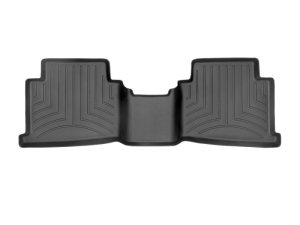 Kia Seltos Floor Mats - Rear - WeatherTech - FloorLiner DigitalFit - Black - `21-`27
