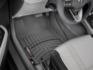 Hyundai Venue FloorLiner - Front - WeatherTech - DigitalFit - Black - `20-`27