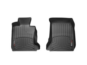BMW 528 FloorLiner - Front - WeatherTech - DigitalFit - Black - `04-`10