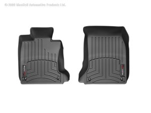 BMW 528 FloorLiner - Front - WeatherTech - DigitalFit - Black - `04-`10