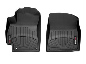 Hyundai Elantra Floor Mats - Front - WeatherTech - FloorLiner DigitalFit - Black - `21-`27
