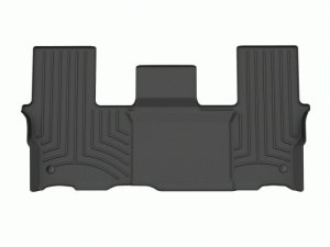Jeep Wagoneer Floor Mat - Rear - WeatherTech - FloorLiner HP - Black - `22-`24 Jeep Wagoneer Floor Mat - Rear - WeatherTech - FloorLiner HP - Black - `22-`24